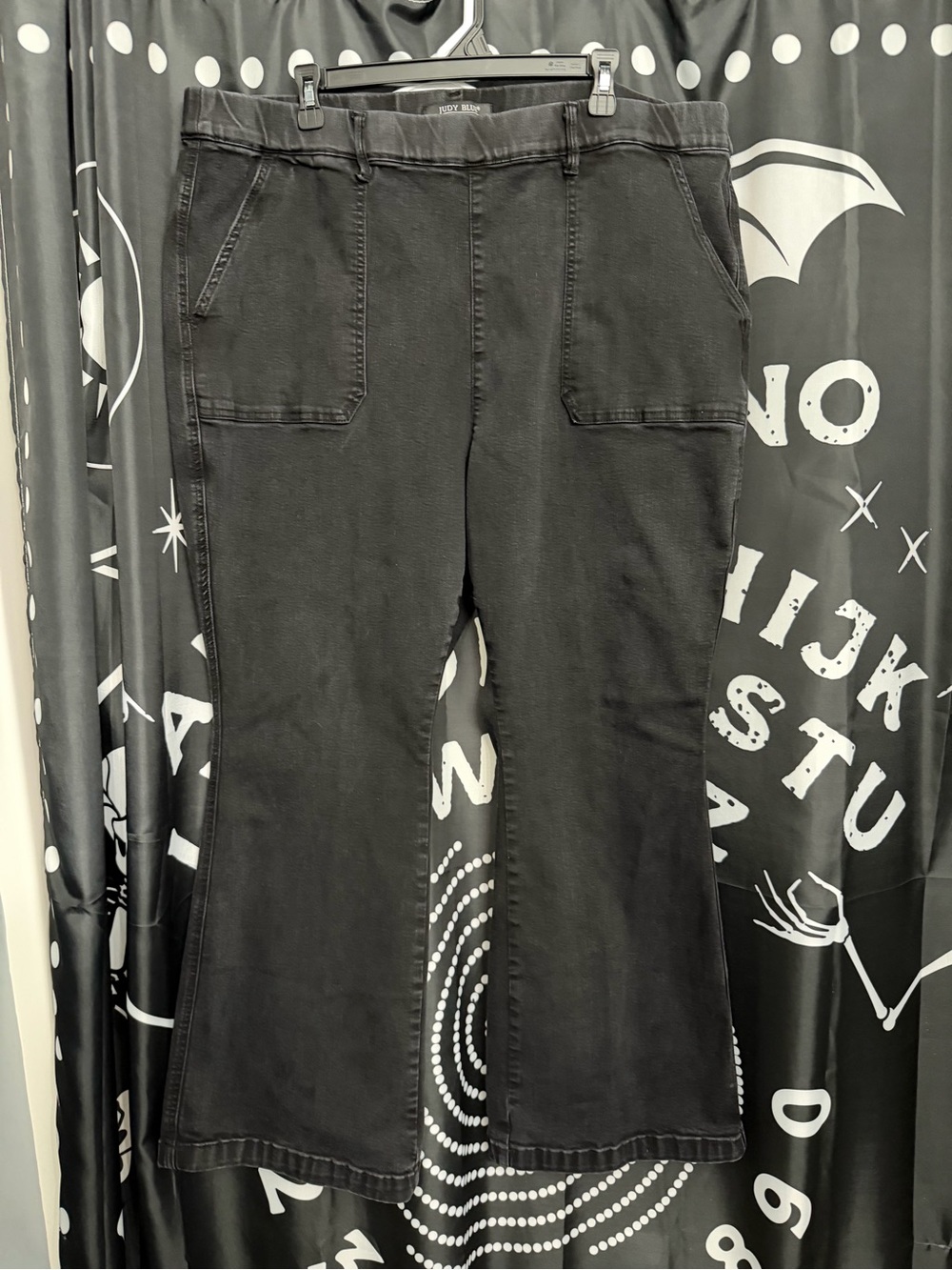 Just blue black flare